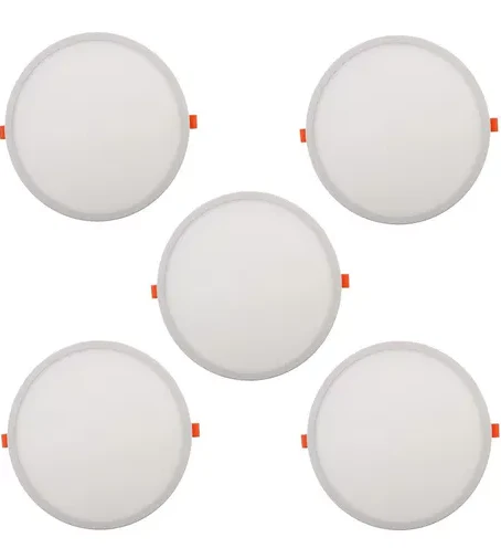 Caja 100 pz Plafón Redondo PLAJ6W - Imagen 3