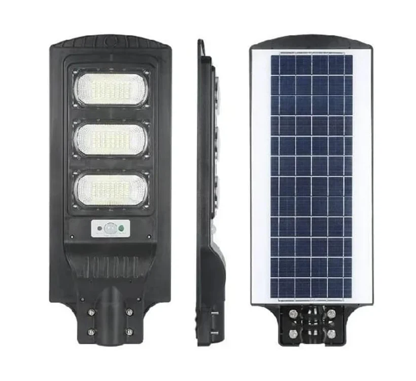 Caja 10 pz Lampara Suburbana Con Celda Solar SYT100W - Imagen 3