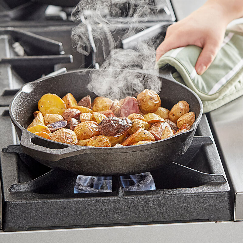 Sarten de Hierro Fundido Mango Asa Integrado Ø25cm - Imagen 2